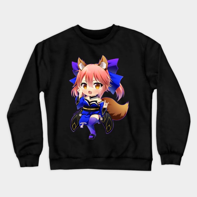 FGO: Chibi Tamamo Crewneck Sweatshirt by KoyukiMori